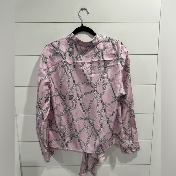 Zadig and Voltaire pink toupy chain top - Picture 8 of 9